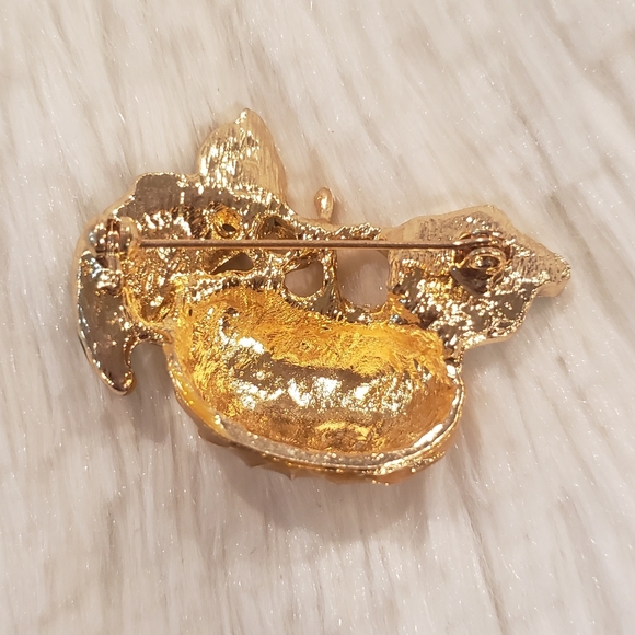 Thanksgiving Pumpkin Brooch Pin - Picture 5 of 6